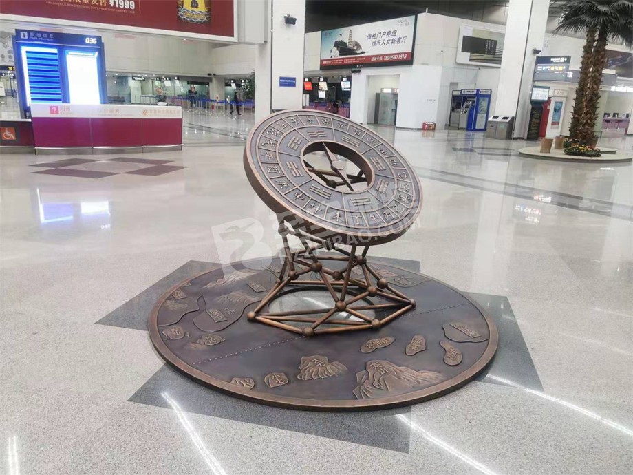 福建福州長樂機場鍛銅雕塑制作及安裝項目